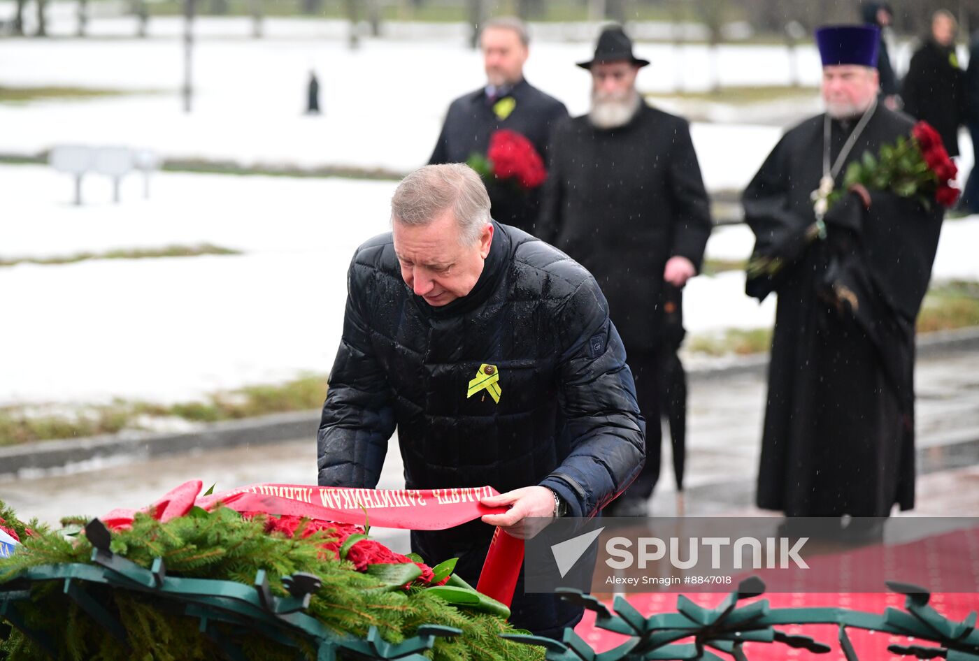 Russia WWII Leningrad Siege Lifting Anniversary