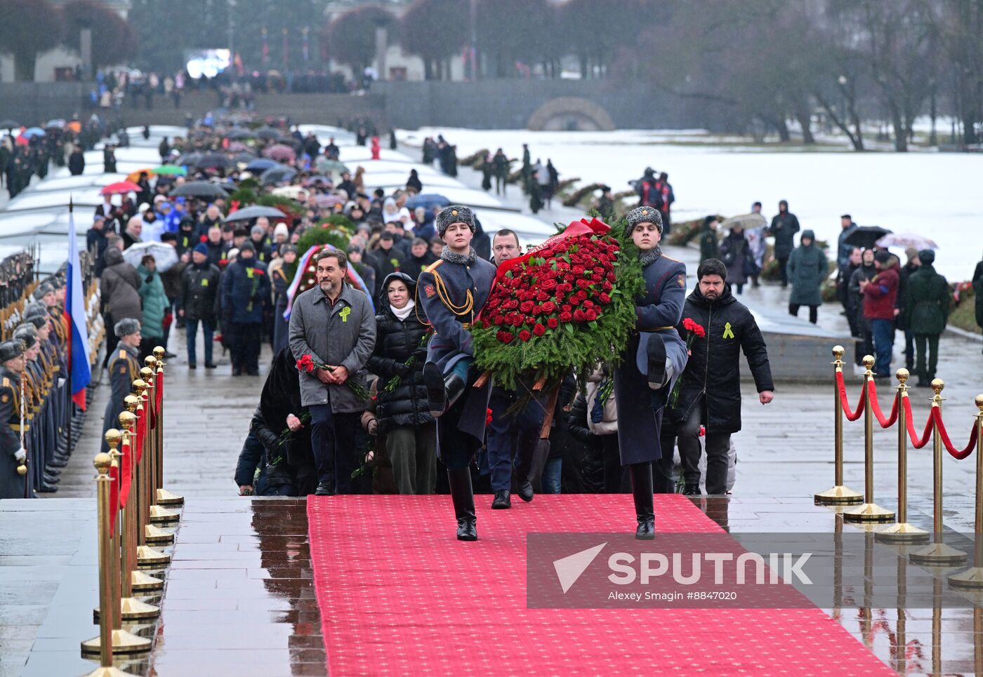 Russia WWII Leningrad Siege Lifting Anniversary