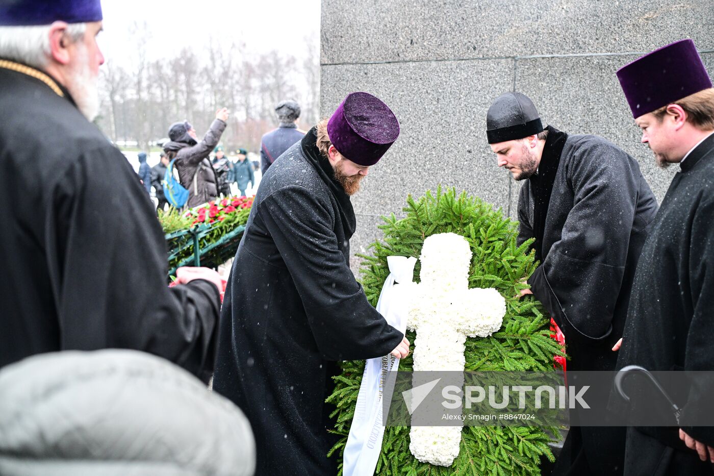 Russia WWII Leningrad Siege Lifting Anniversary