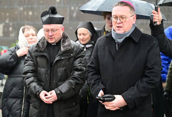 Russia WWII Leningrad Siege Lifting Anniversary