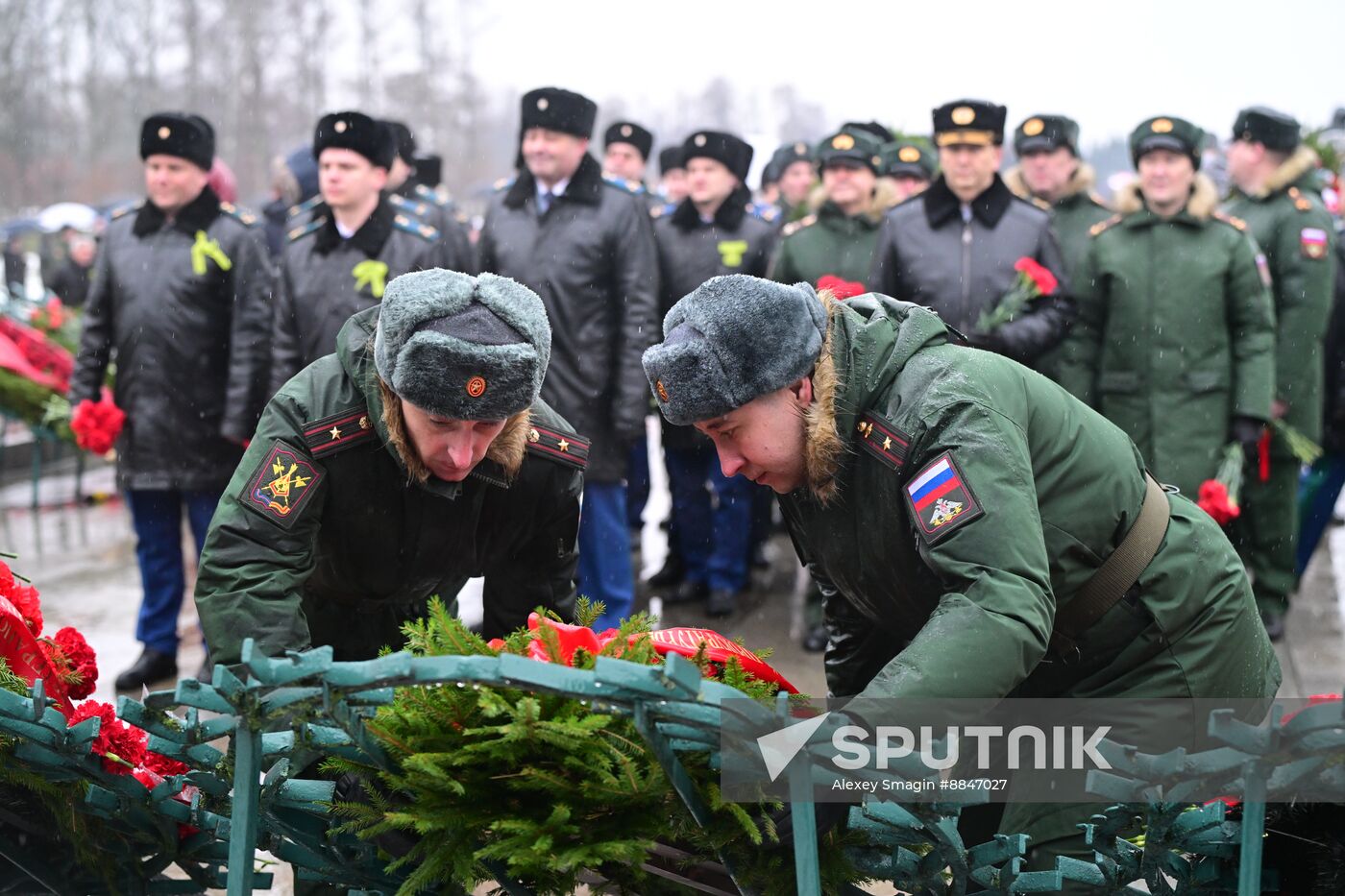 Russia WWII Leningrad Siege Lifting Anniversary