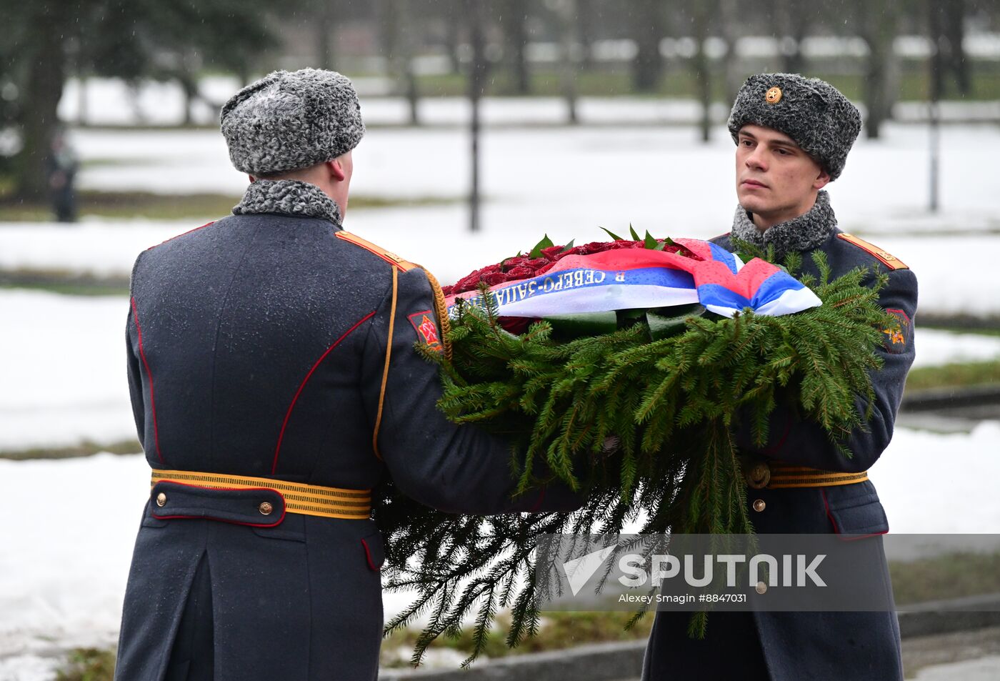 Russia WWII Leningrad Siege Lifting Anniversary