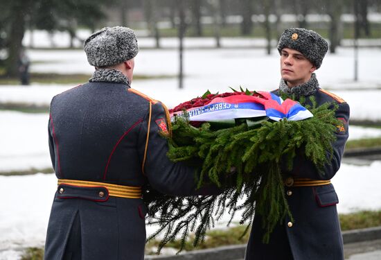 Russia WWII Leningrad Siege Lifting Anniversary