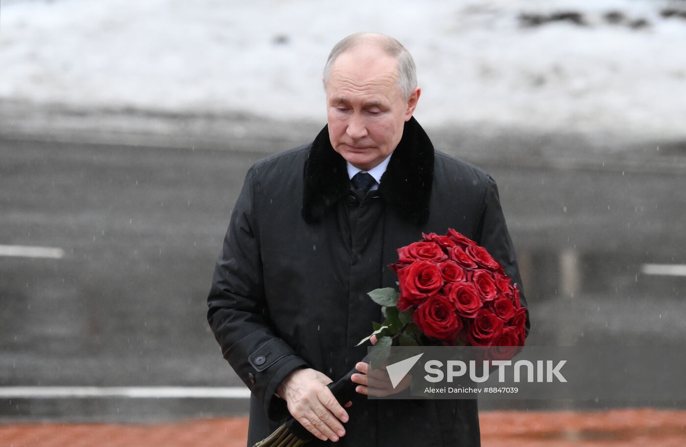 Russia Putin WWII Leningrad Siege Lifting Anniversary