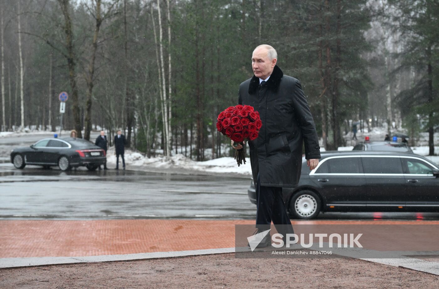 Russia Putin WWII Leningrad Siege Lifting Anniversary