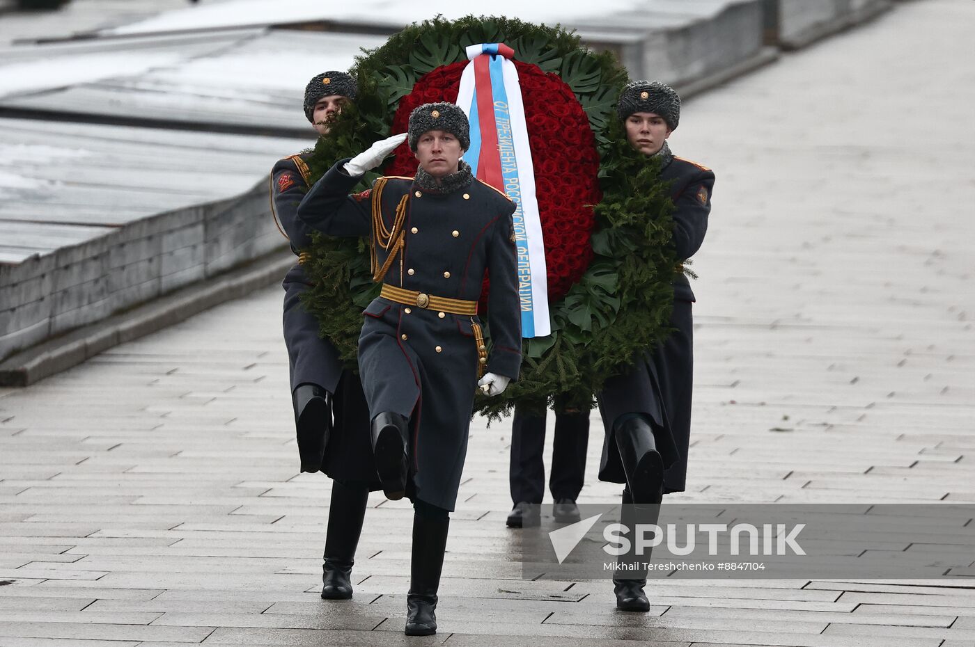 Russia Putin WWII Leningrad Siege Lifting Anniversary