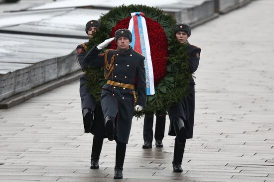 Russia Putin WWII Leningrad Siege Lifting Anniversary