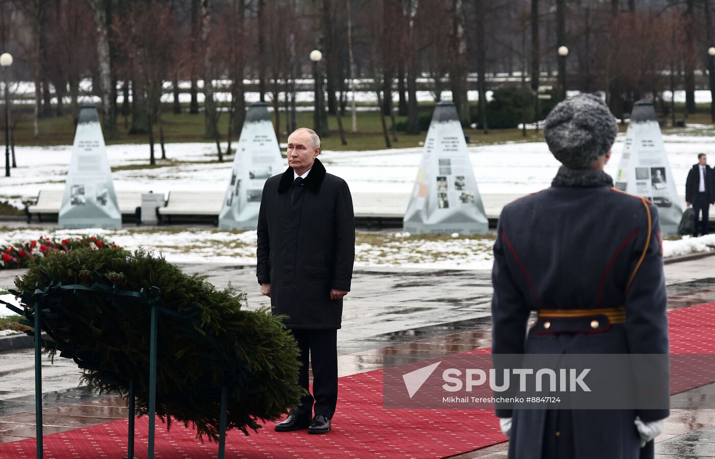 Russia Putin WWII Leningrad Siege Lifting Anniversary