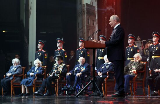 Russia Putin WWII Leningrad Siege Lifting Anniversary