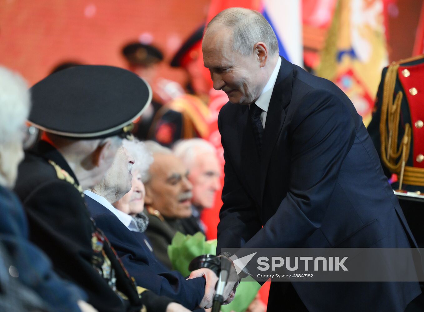 Russia Putin WWII Leningrad Siege Lifting Anniversary