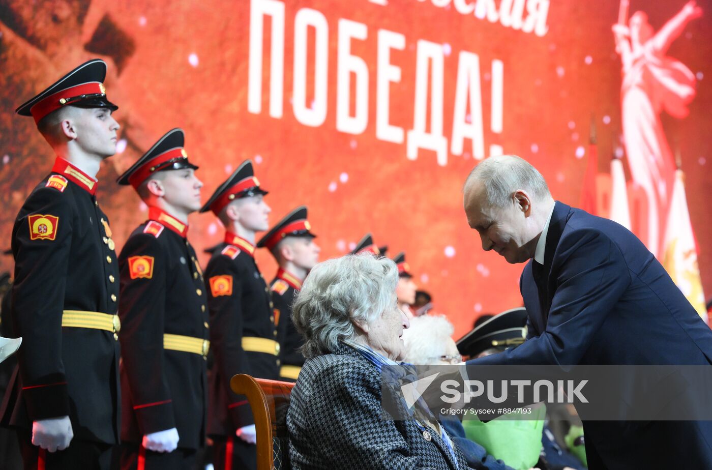 Russia Putin WWII Leningrad Siege Lifting Anniversary