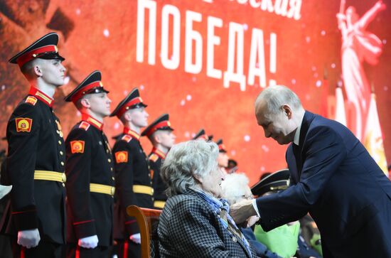 Russia Putin WWII Leningrad Siege Lifting Anniversary