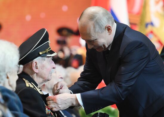 Russia Putin WWII Leningrad Siege Lifting Anniversary