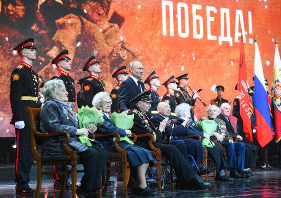 Russia Putin WWII Leningrad Siege Lifting Anniversary