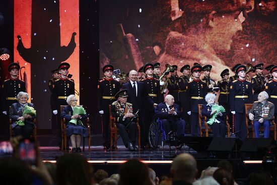 Russia Putin WWII Leningrad Siege Lifting Anniversary