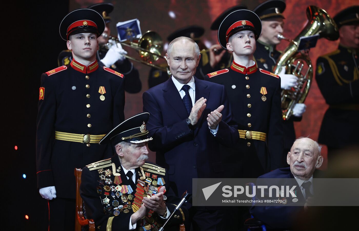 Russia Putin WWII Leningrad Siege Lifting Anniversary