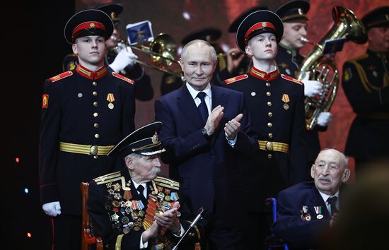 Russia Putin WWII Leningrad Siege Lifting Anniversary