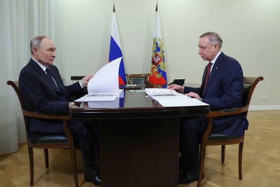 Russia Putin St Petersburg Governor