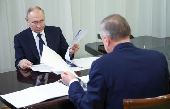 Russia Putin St Petersburg Governor