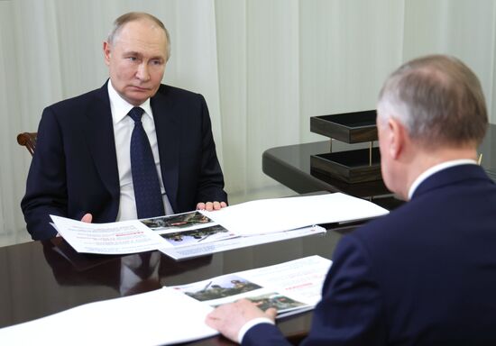 Russia Putin St Petersburg Governor