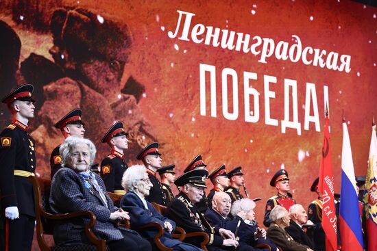 Russia Putin WWII Leningrad Siege Lifting Anniversary