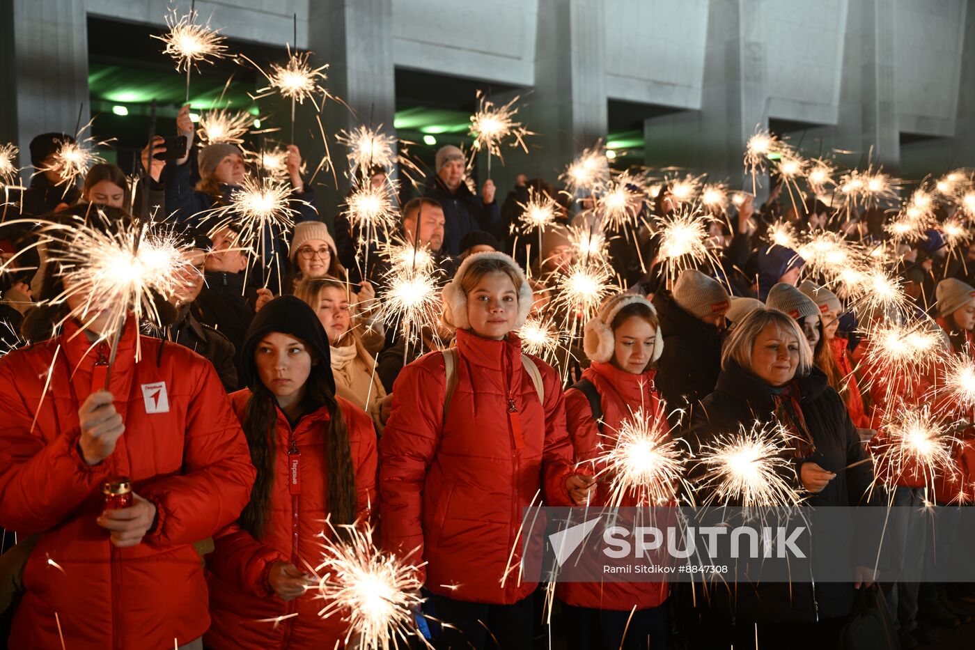 Russia WWII Leningrad Siege Lifting Anniversary Commemorative Event