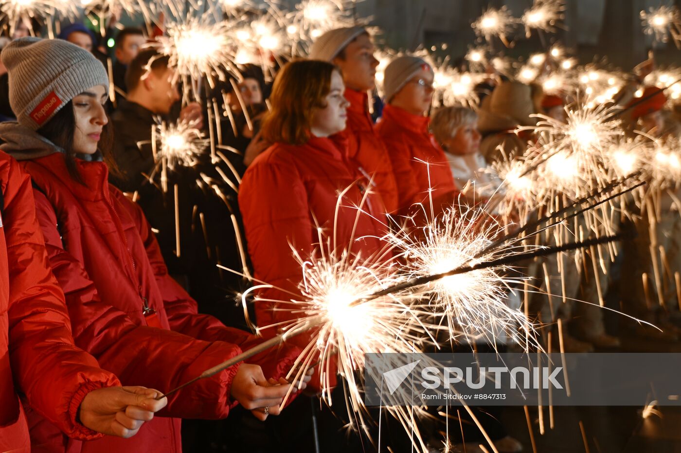 Russia WWII Leningrad Siege Lifting Anniversary Commemorative Event