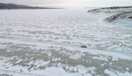 Russia Siberia Ice Road