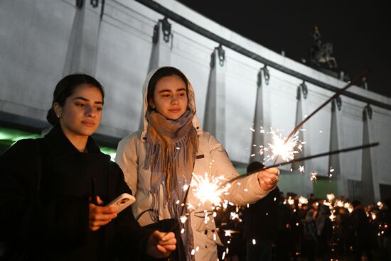 Russia WWII Leningrad Siege Lifting Anniversary Commemorative Event