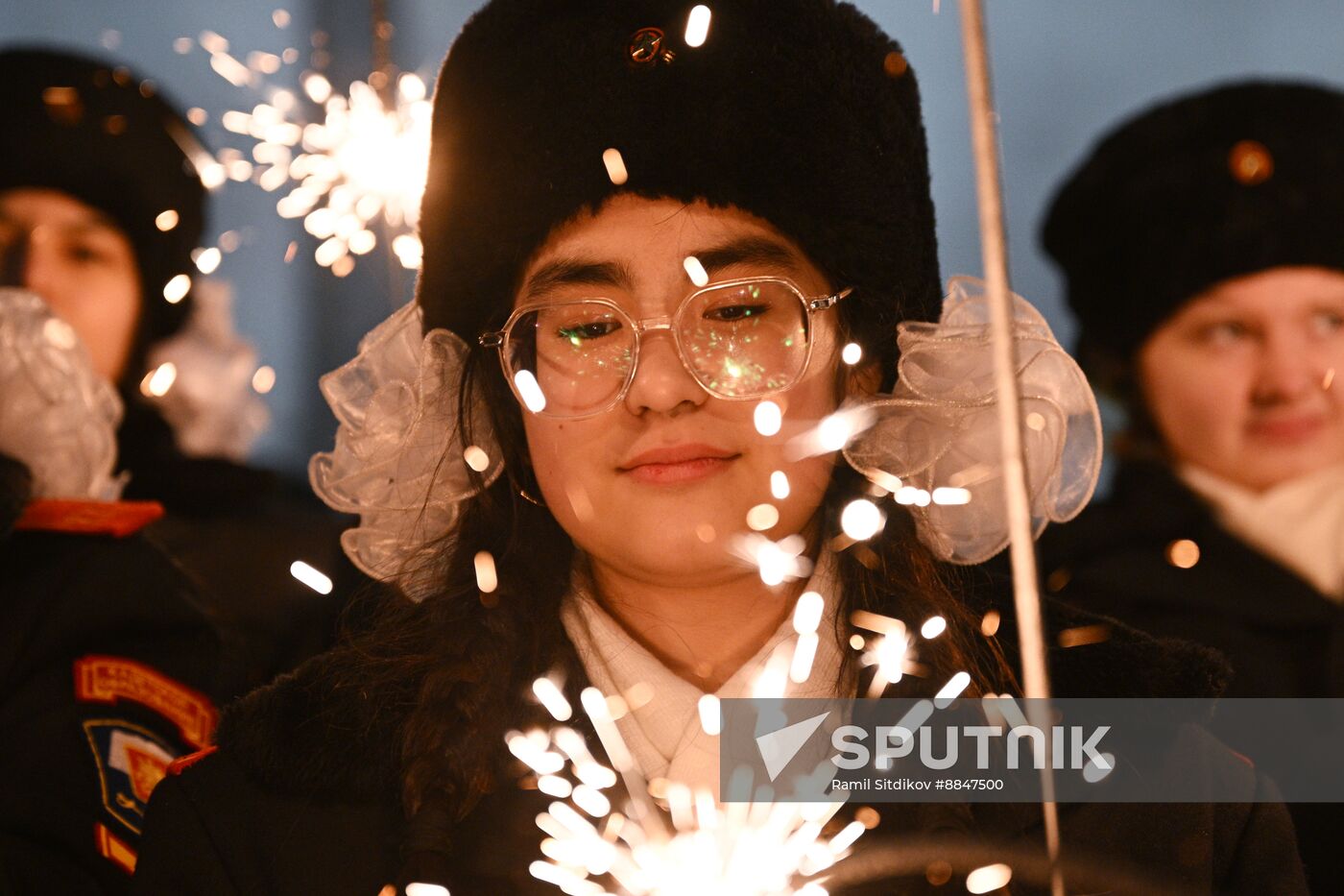 Russia WWII Leningrad Siege Lifting Anniversary Commemorative Event