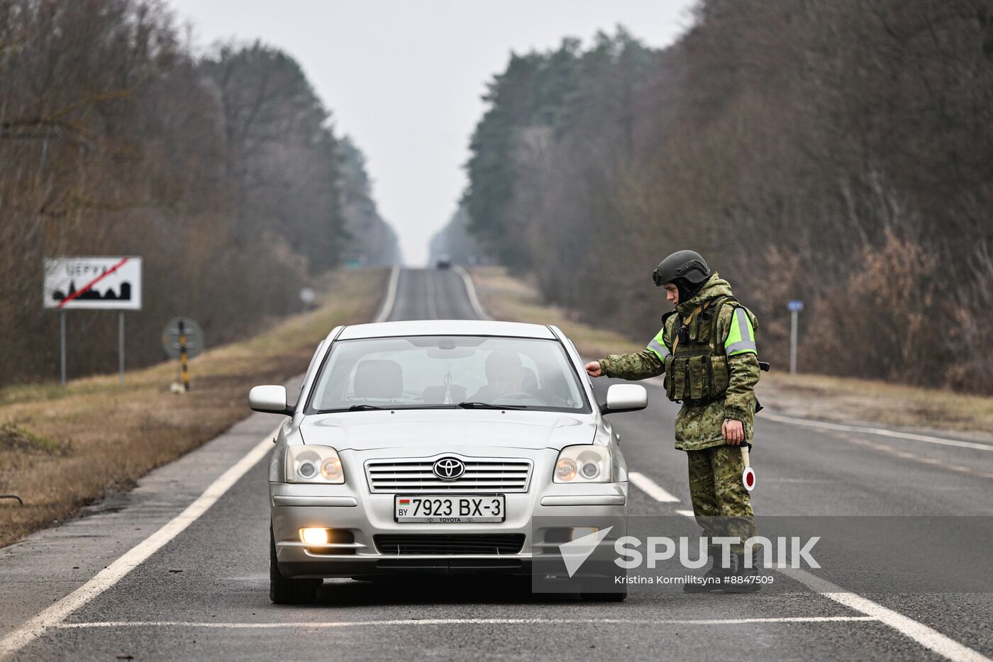 Belarus Ukraine Border