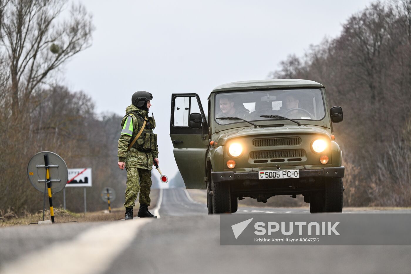 Belarus Ukraine Border