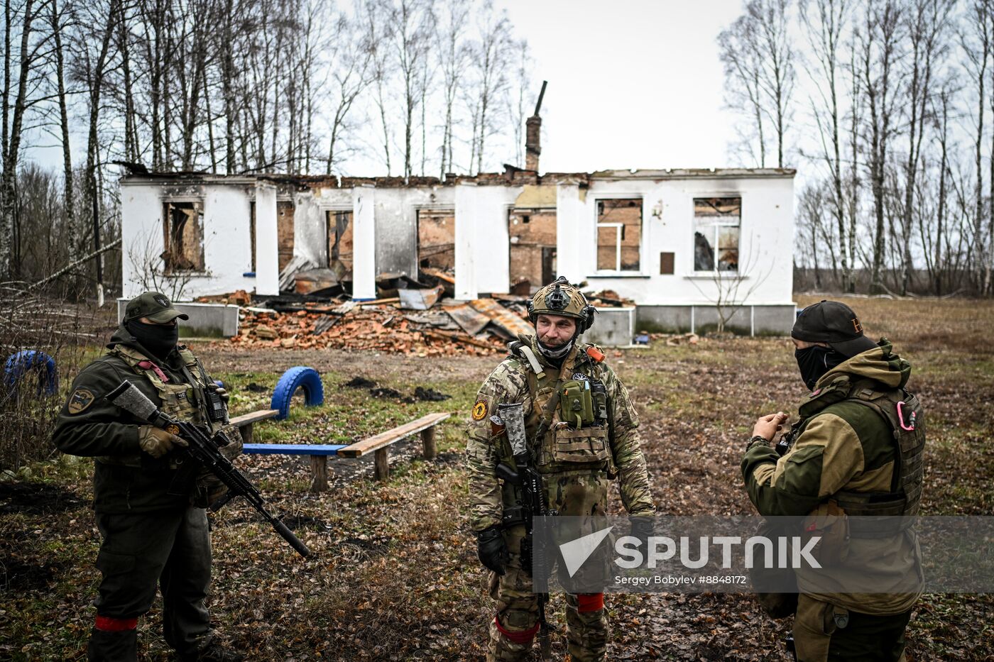 Russia Ukraine Kursk Attack Akhmat Special Forces