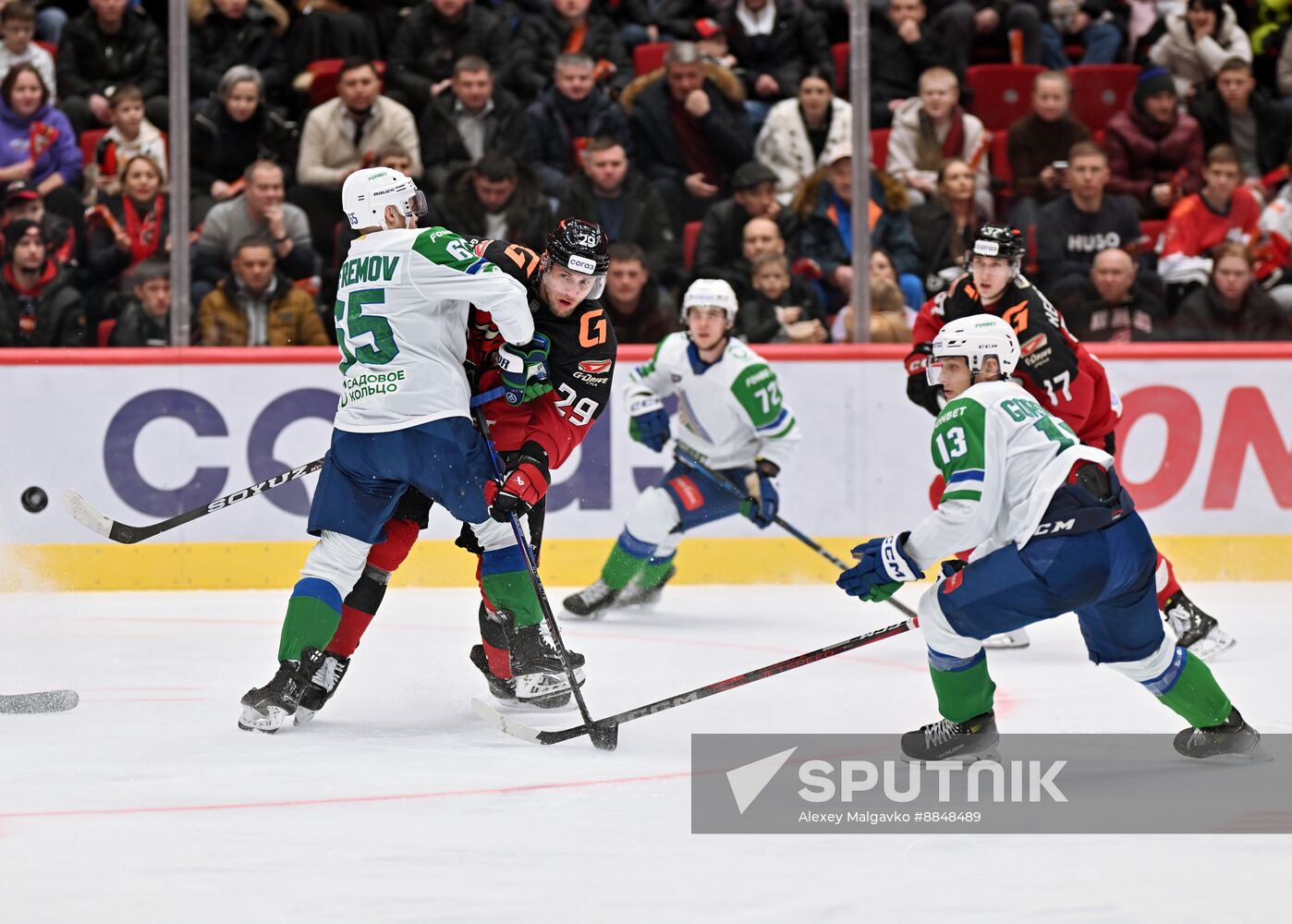 Russia Ice Hockey Kontinental League Avangard - Salavat Yulaev