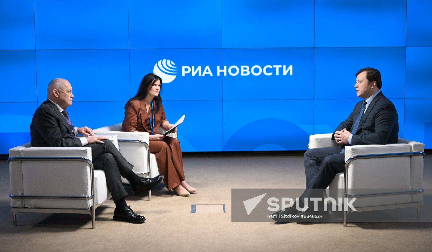 Russia Moscow Deputy Mayor Interview