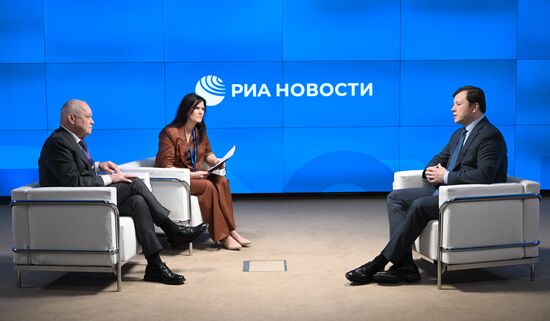 Russia Moscow Deputy Mayor Interview