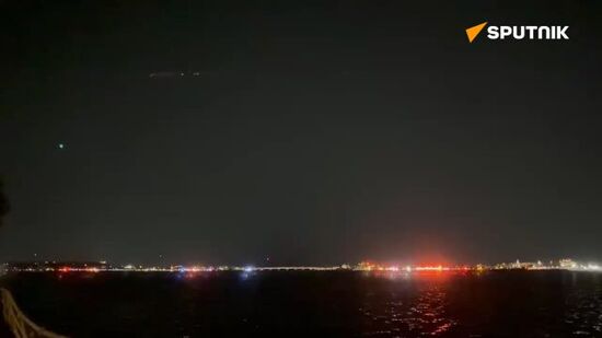 A rescue operation is underway at the site of the aircraft collision near the Ronald Reagan Airport in Washington, D.C.