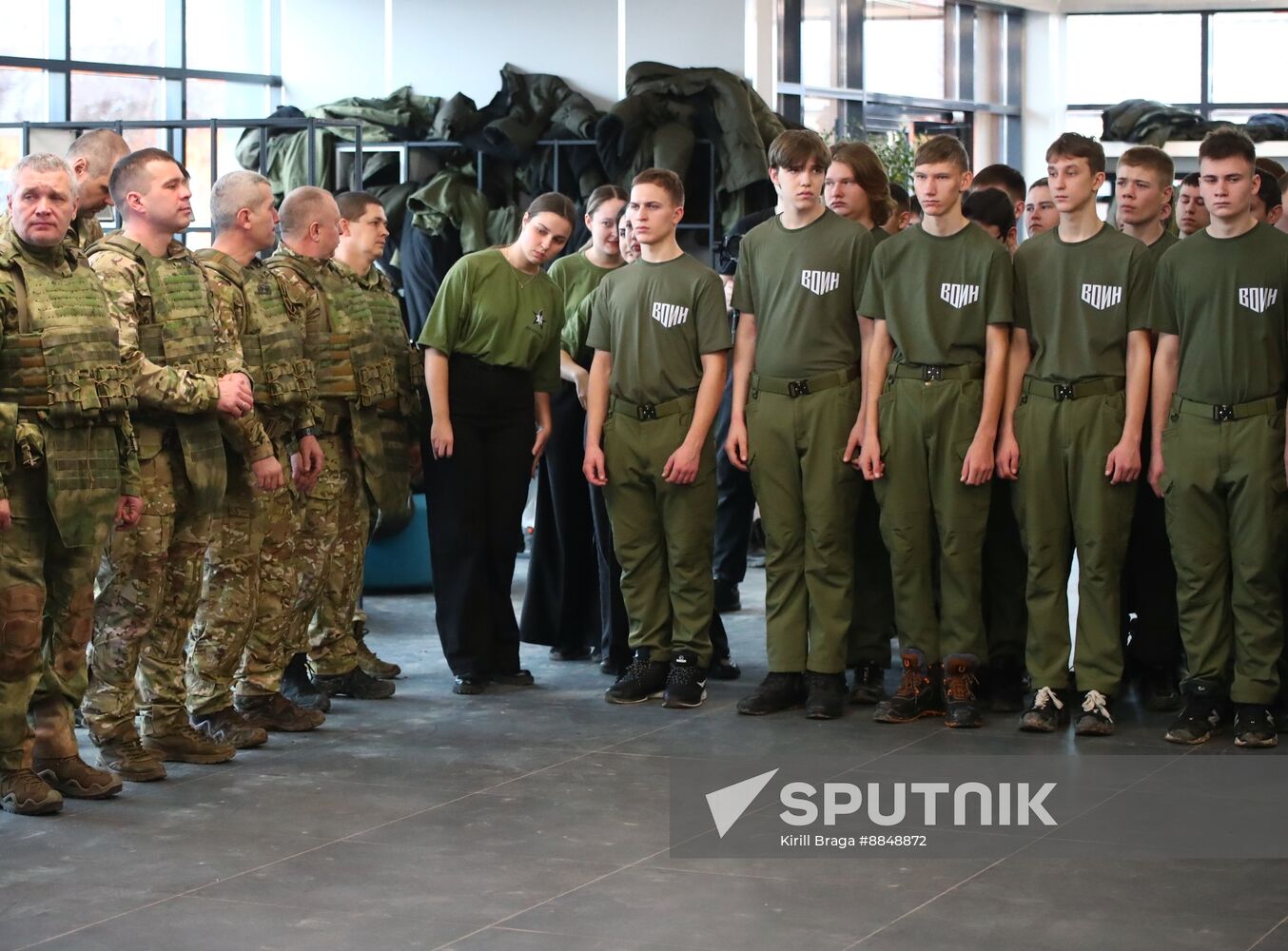 Russia Education Military Patriotic Training