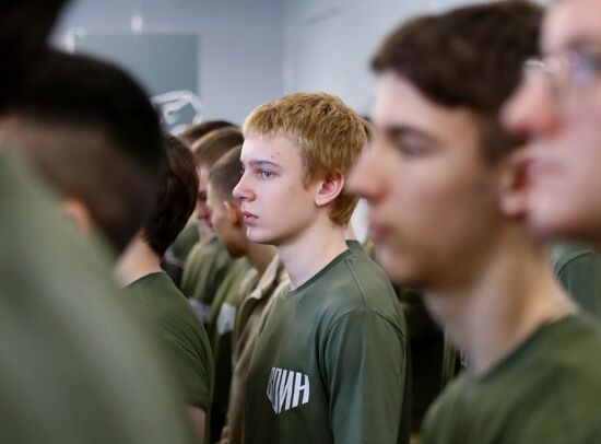 Russia Education Military Patriotic Training