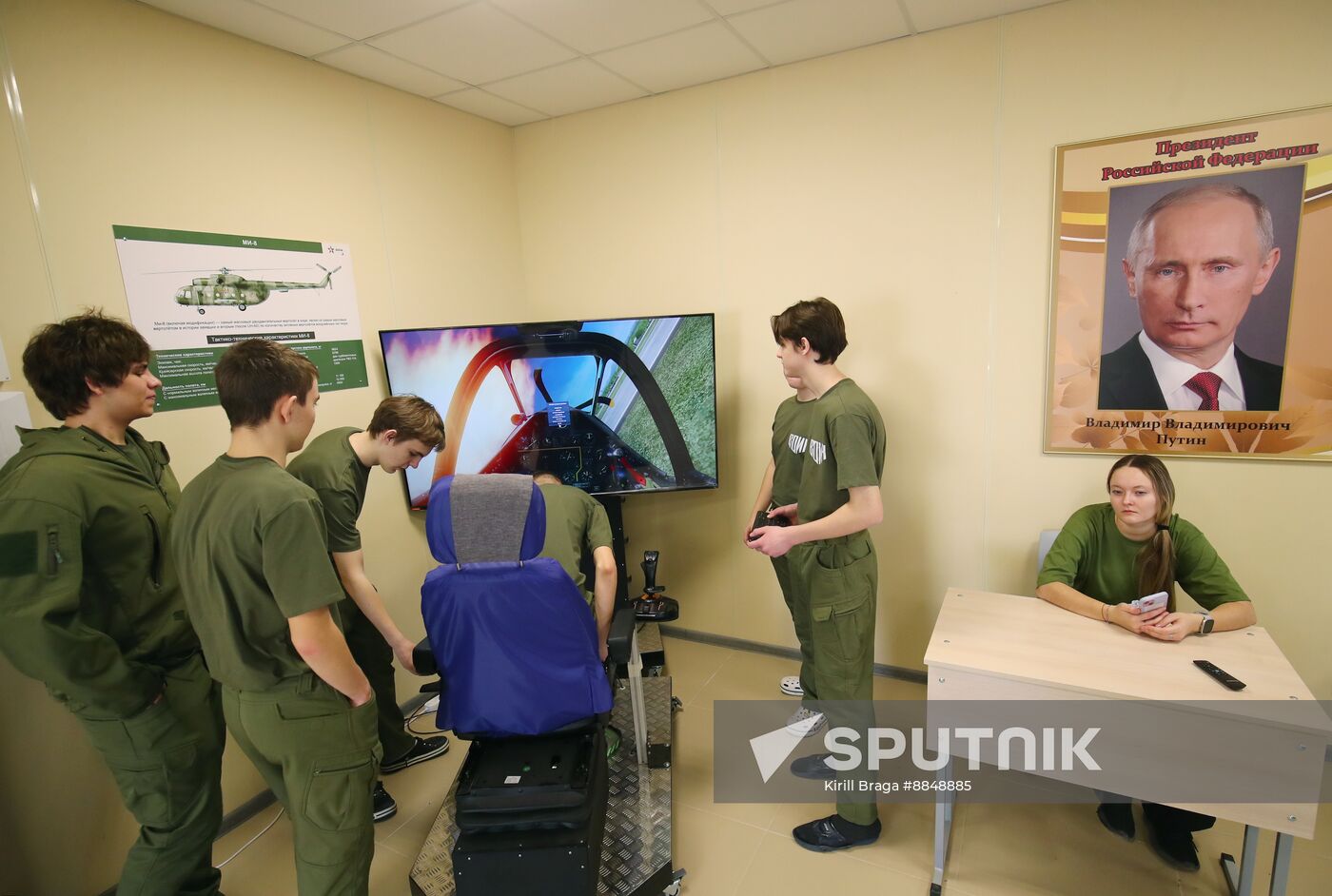 Russia Education Military Patriotic Training