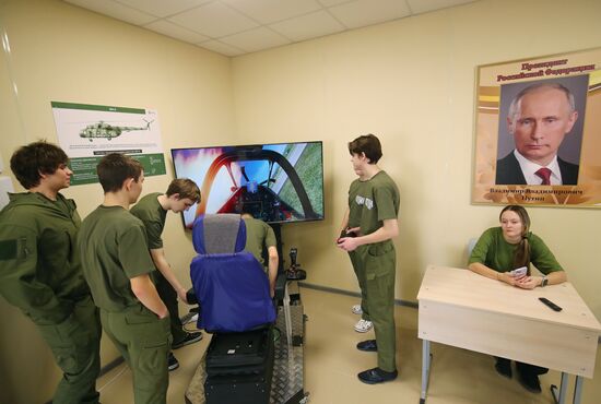 Russia Education Military Patriotic Training