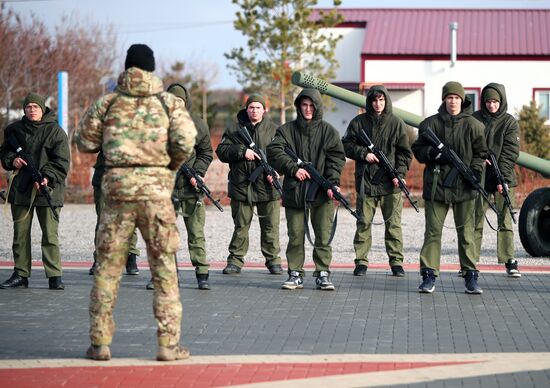 Russia Education Military Patriotic Training