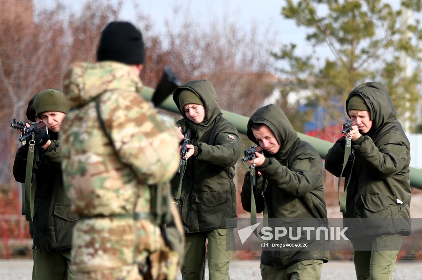 Russia Education Military Patriotic Training