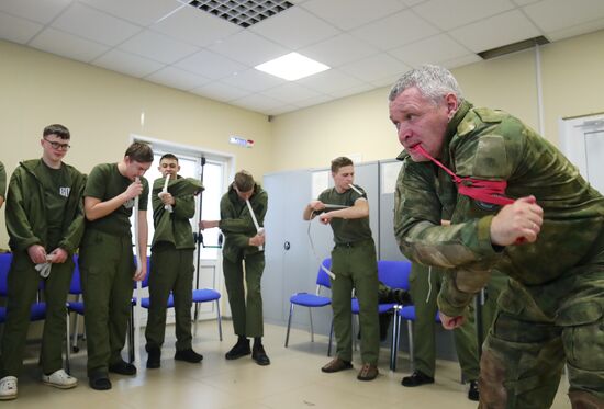 Russia Education Military Patriotic Training
