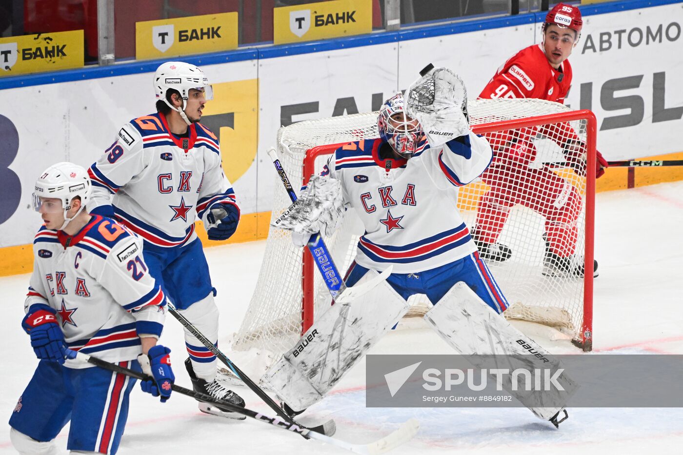 Russia Ice Hockey Kontinental League Spartak - SKA