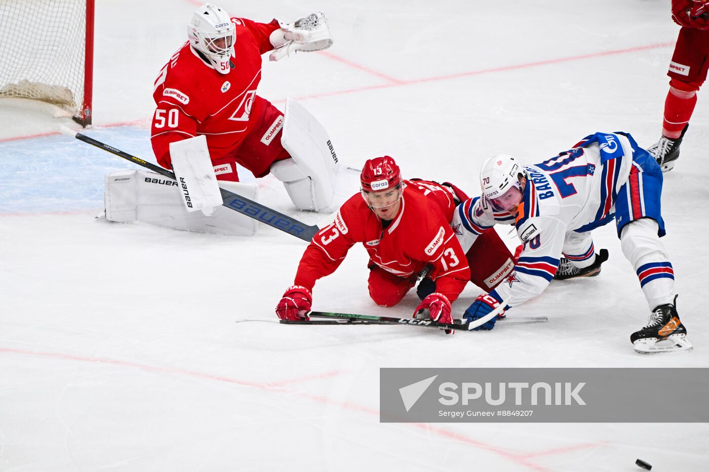 Russia Ice Hockey Kontinental League Spartak - SKA