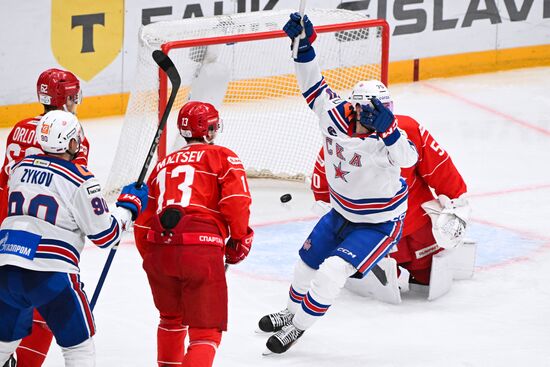 Russia Ice Hockey Kontinental League Spartak - SKA