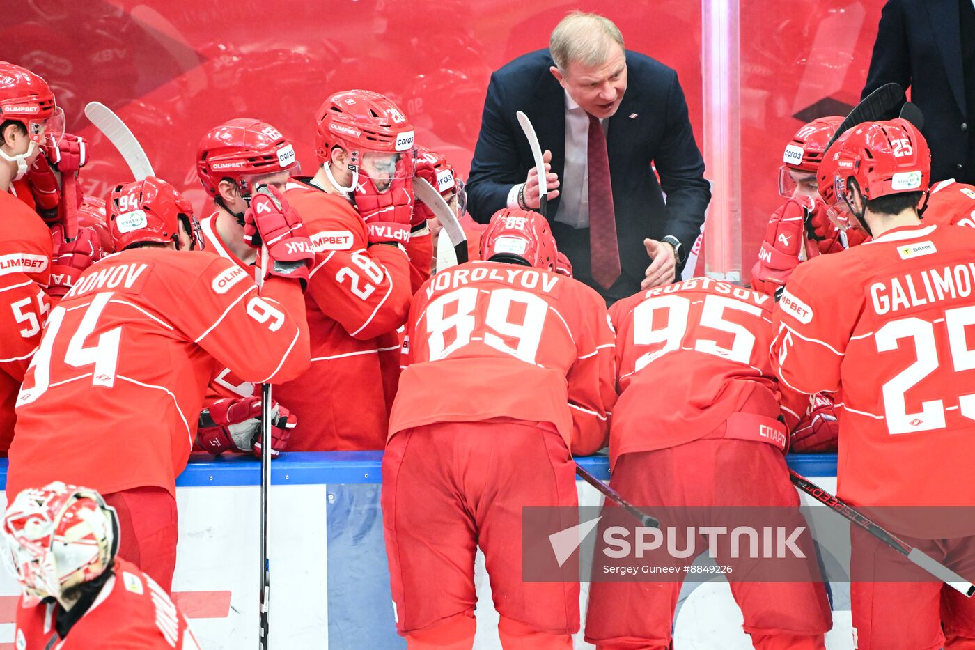 Russia Ice Hockey Kontinental League Spartak - SKA