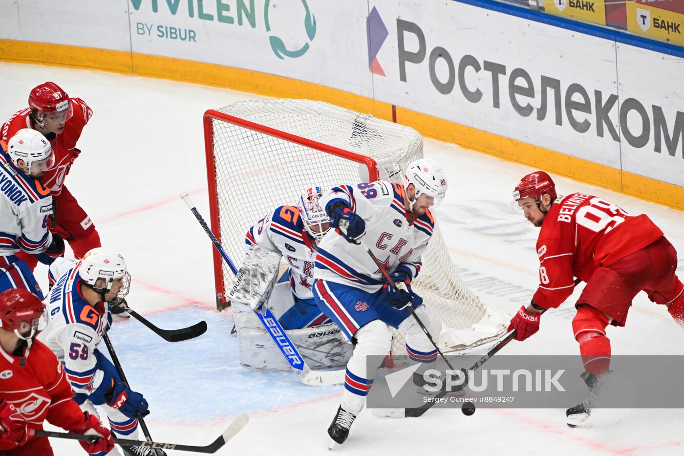 Russia Ice Hockey Kontinental League Spartak - SKA