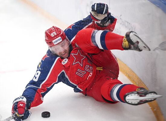 Russia Ice Hockey Kontinental League CSKA - Severstal